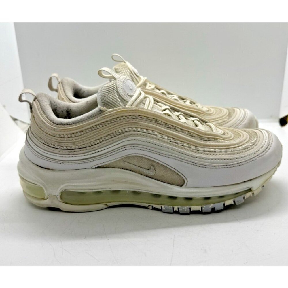 Nike Air Max 97 White Pure Platinum Silver Running Shoes Women's 7.5 921733-100
